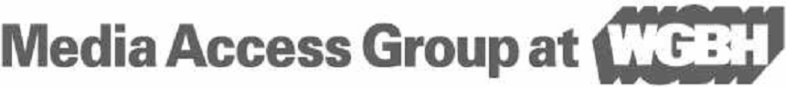 Media Access Group at WGBH logo