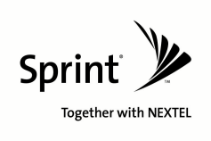 Sprint logo - Together with NEXTEL