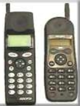 Image of two bar phones.