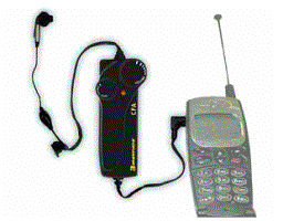 Diagram of a cell phone amplifier.