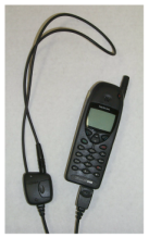 Image of Nokia Neckloop (with Nokia handset)